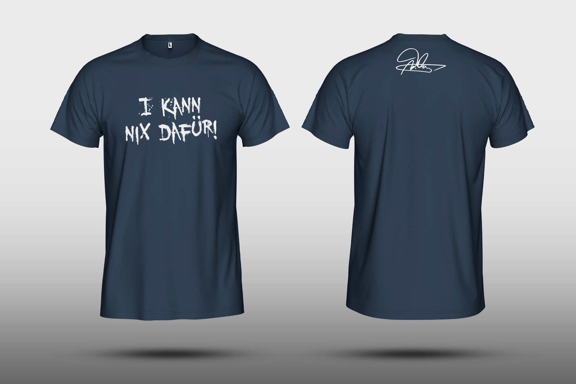 Mockup i kan nix dafuer blau